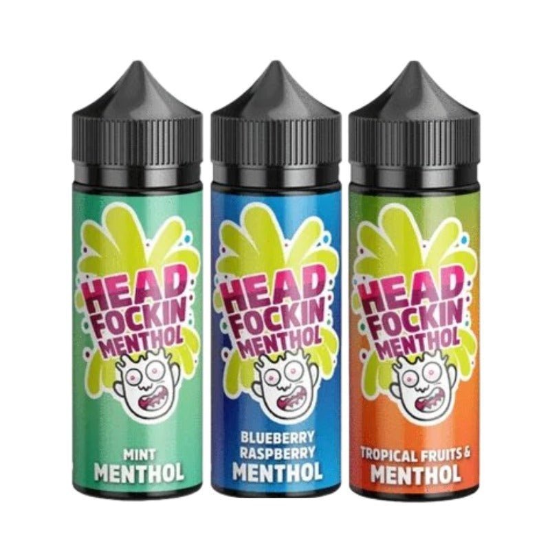 Head Fockin Menthol 100ML Shortfill - Best Vape Wholesale