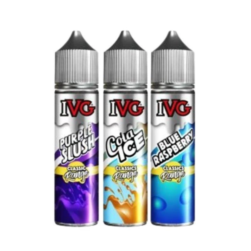 IVG Classic Range 50ml Shortfill - Best Vape Wholesale