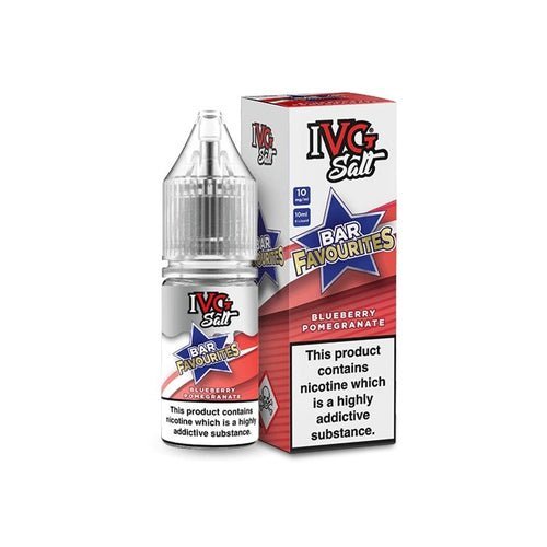 IVG Nic Salt Bar Favourite 10ml E Liquid- Pack Of 10 - Best Vape Wholesale