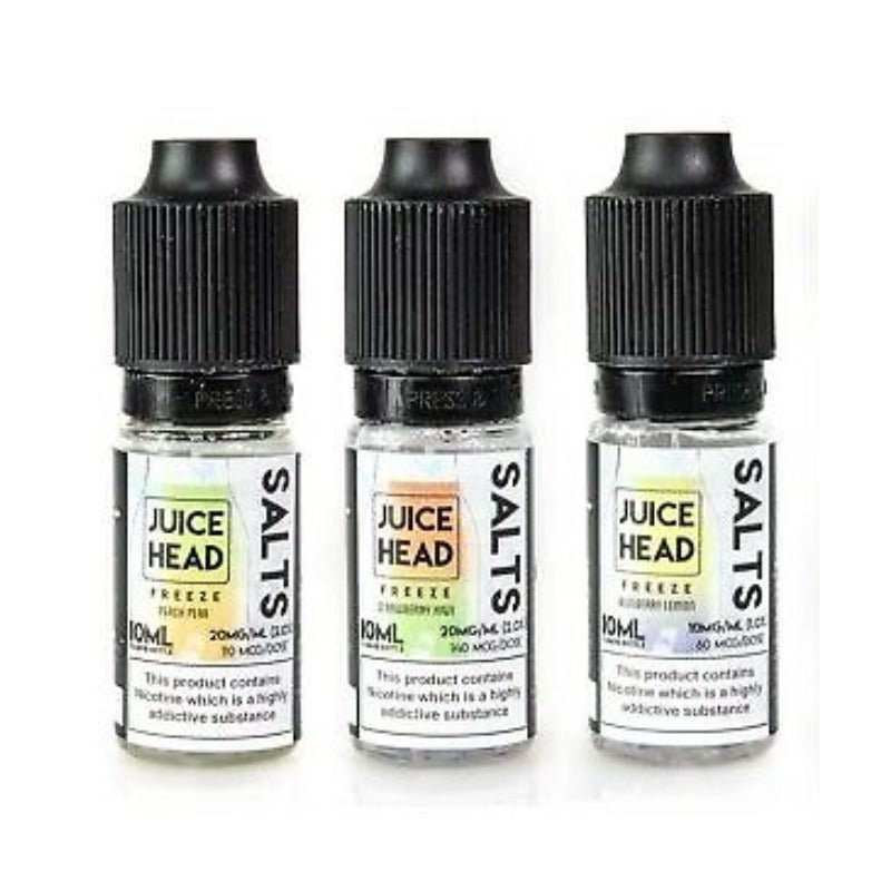Juice Head Freeze 10ML Nic Salt (Pack of 10) - Best Vape Wholesale