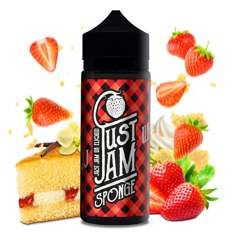 Just Jam Sponge 100ml Shortfill - Best Vape Wholesale