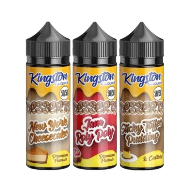 Kingston 50/50 Desserts 100ML Shortfill - Best Vape Wholesale