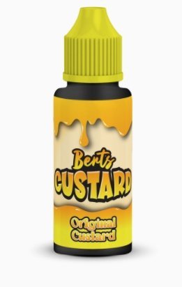 Kingston Berts Custard 100ML Shortfill - Best Vape Wholesale