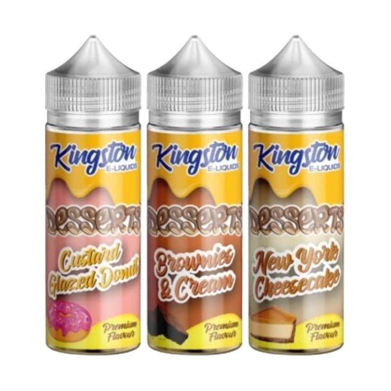 Kingston Desserts 100ML Shortfill - Best Vape Wholesale