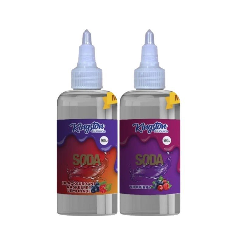 Kingston E-liquids Soda 500ml Shortfill - Best Vape Wholesale