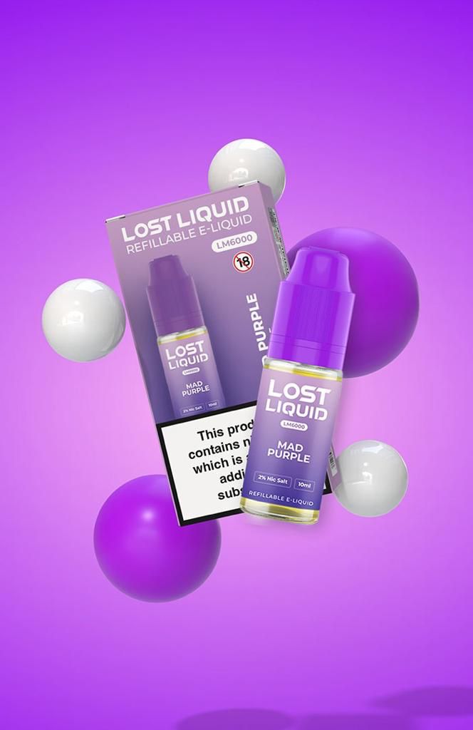 Lost Liquid Nic Salt 10ml E-liquids (Box of 10) - Best Vape Wholesale