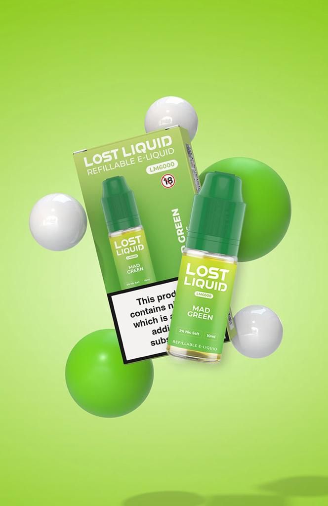 Lost Liquid Nic Salt 10ml E-liquids (Box of 10) - Best Vape Wholesale