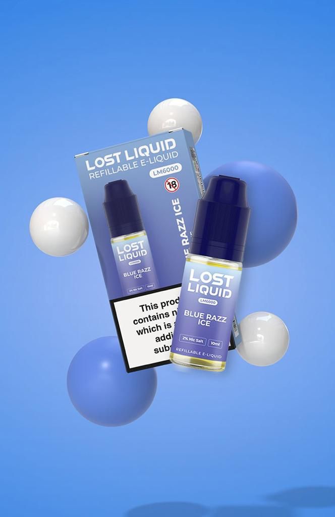 Lost Liquid Nic Salt 10ml E-liquids (Box of 10) - Best Vape Wholesale