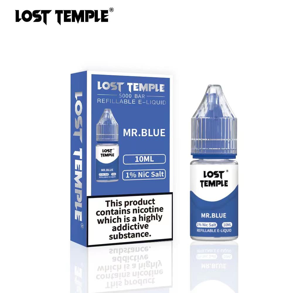 Lost Temple Nic Salts 10ml - Box of 10 - Best Vape Wholesale
