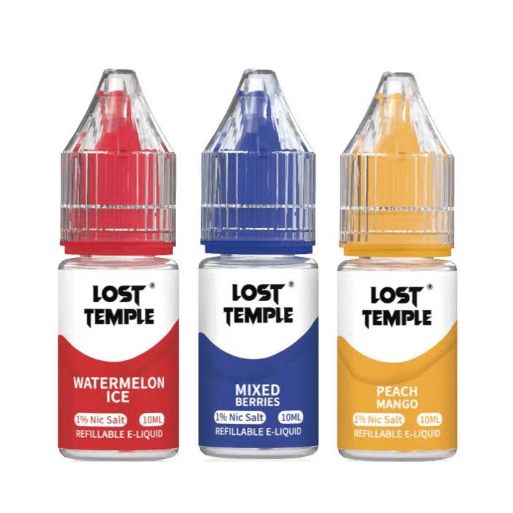 Lost Temple Nic Salts 10ml - Box of 10 - Best Vape Wholesale
