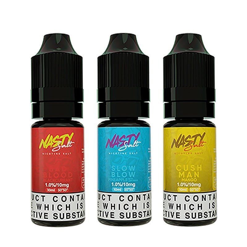 Nasty Juice 10ML Nic Salt (Pack of 10) - Best Vape Wholesale