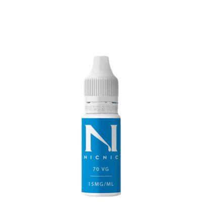 NIC NIC - NICOTINE SHOT 15MG 70VG [BOX OF 120] - Best Vape Wholesale