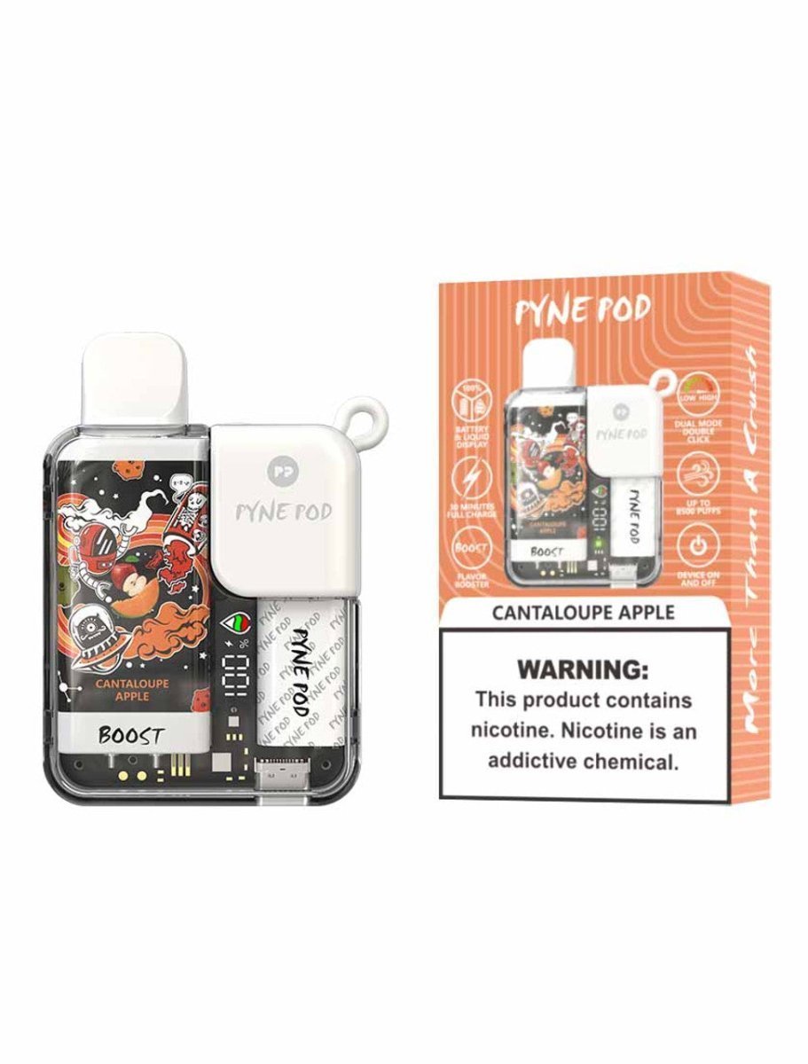 Pyne Pod Boost 8500 Puffs Disposable Vape Box of 5 - Best Vape Wholesale
