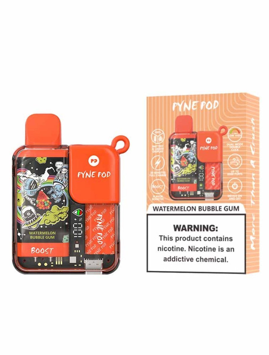 Pyne Pod Boost 8500 Puffs Disposable Vape Box of 5 - Best Vape Wholesale