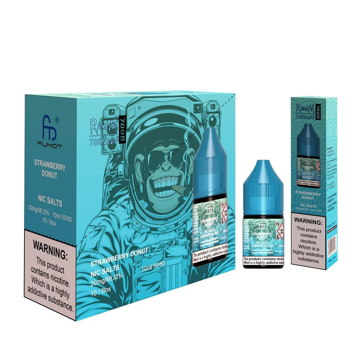 R and M 7000 Nic Salt 10ml - Box of 10 - Best Vape Wholesale