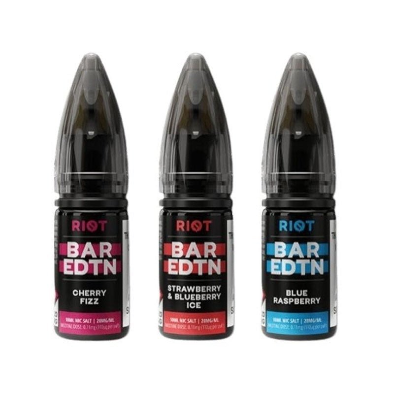 Riot Squad Bar Edition Nic Salt 10ml E-liquids - Box of 10 - Best Vape Wholesale