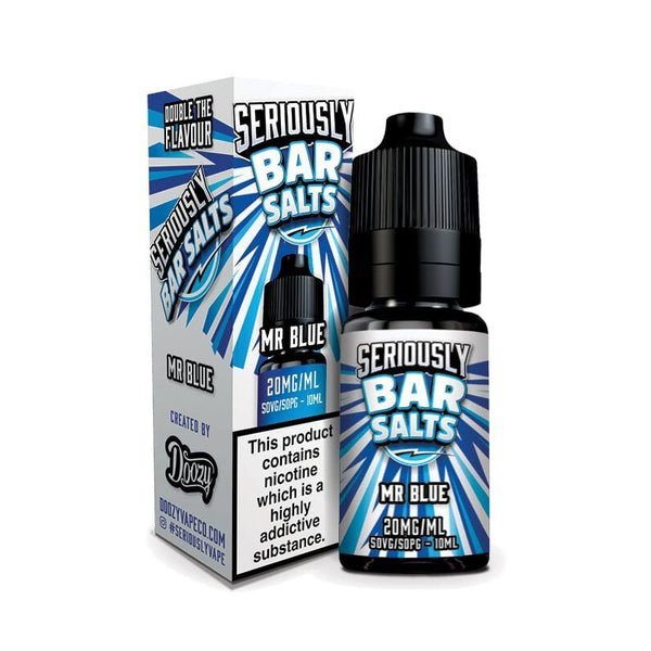 Seriously Bar Salt 10ml E-liquids Nic Salts - Box of 10 - Best Vape Wholesale