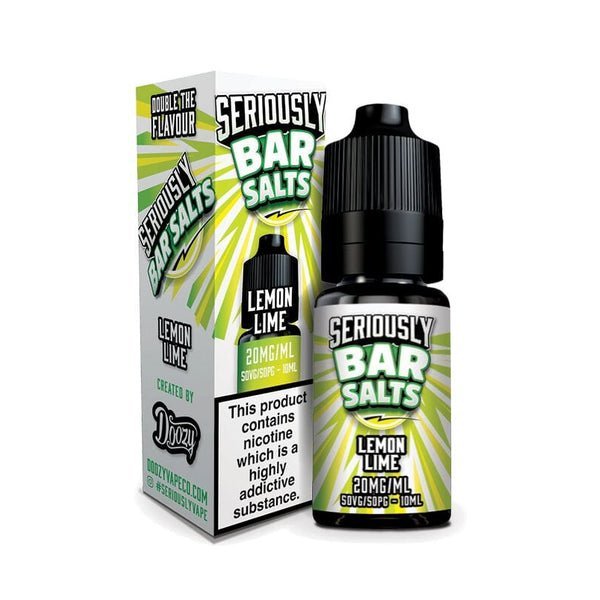 Seriously Bar Salt 10ml E-liquids Nic Salts - Box of 10 - Best Vape Wholesale