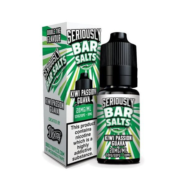 Seriously Bar Salt 10ml E-liquids Nic Salts - Box of 10 - Best Vape Wholesale