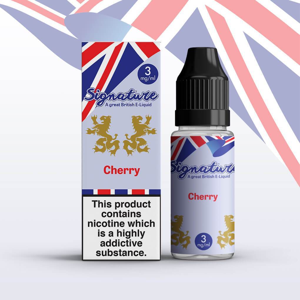 Signature - Cherry - 10ml (Pack of 10) - Best Vape Wholesale