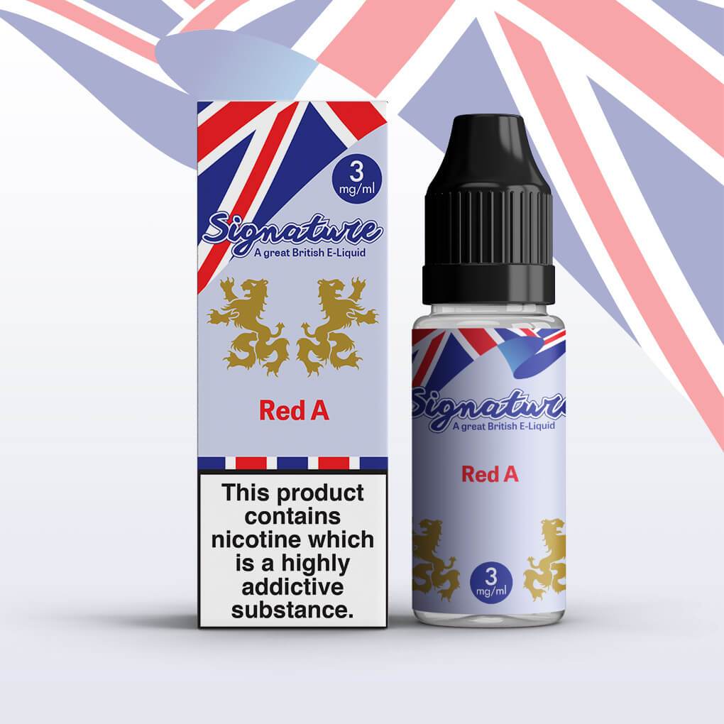 Signature - Red A - 10ml (Pack of 10) - Best Vape Wholesale