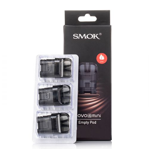 SMOK Novo 4 Mini Empty Pod 2ML-Pack of 3 - Best Vape Wholesale