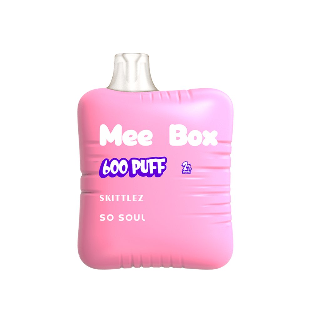 So Soul Mee Box 600 Disposable Vape Puff Pod Pack of 10 - Best Vape Wholesale