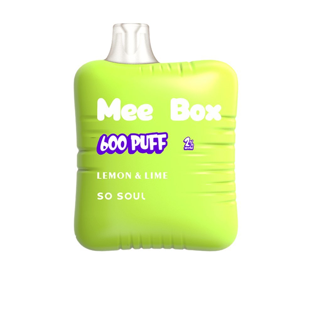 So Soul Mee Box 600 Disposable Vape Puff Pod Pack of 10 - Best Vape Wholesale