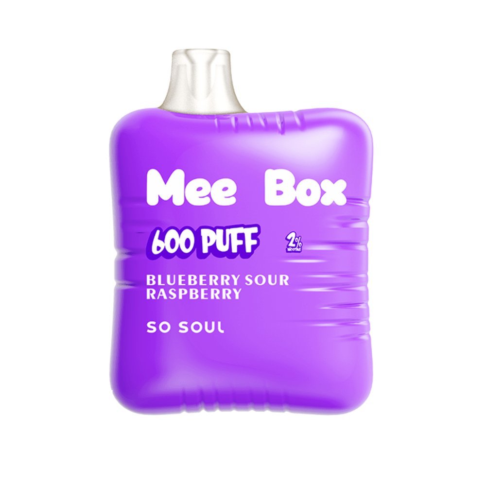 So Soul Mee Box 600 Disposable Vape Puff Pod Pack of 10 - Best Vape Wholesale