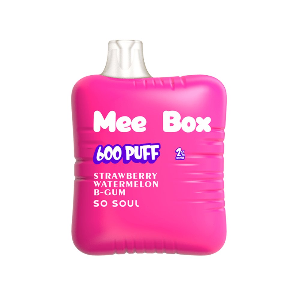 So Soul Mee Box 600 Disposable Vape Puff Pod Pack of 10 - Best Vape Wholesale