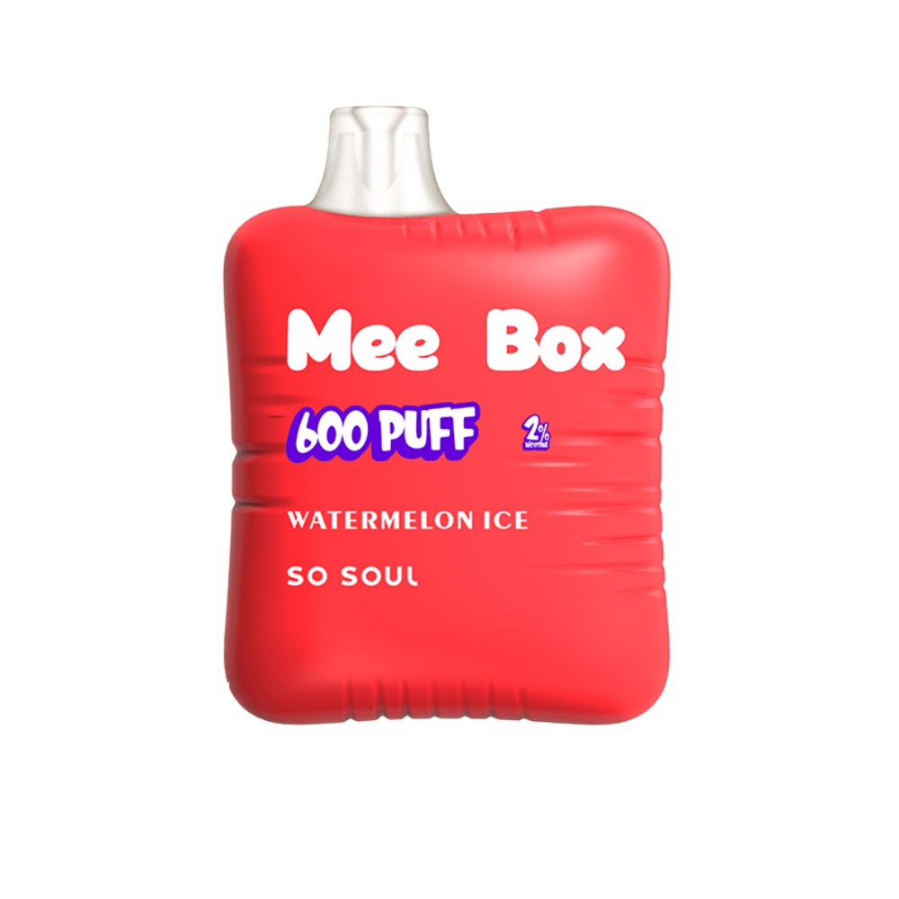 So Soul Mee Box 600 Disposable Vape Puff Pod Pack of 10 - Best Vape Wholesale