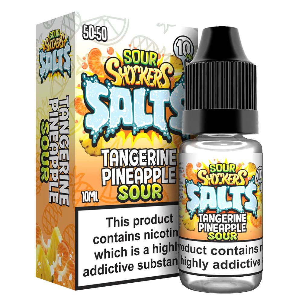 Sour shockers Nic Salt 10ml Pack of 5 - Best Vape Wholesale