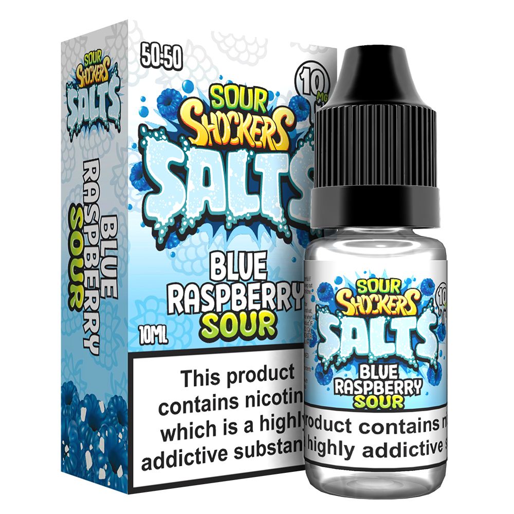 Sour shockers Nic Salt 10ml Pack of 5 - Best Vape Wholesale