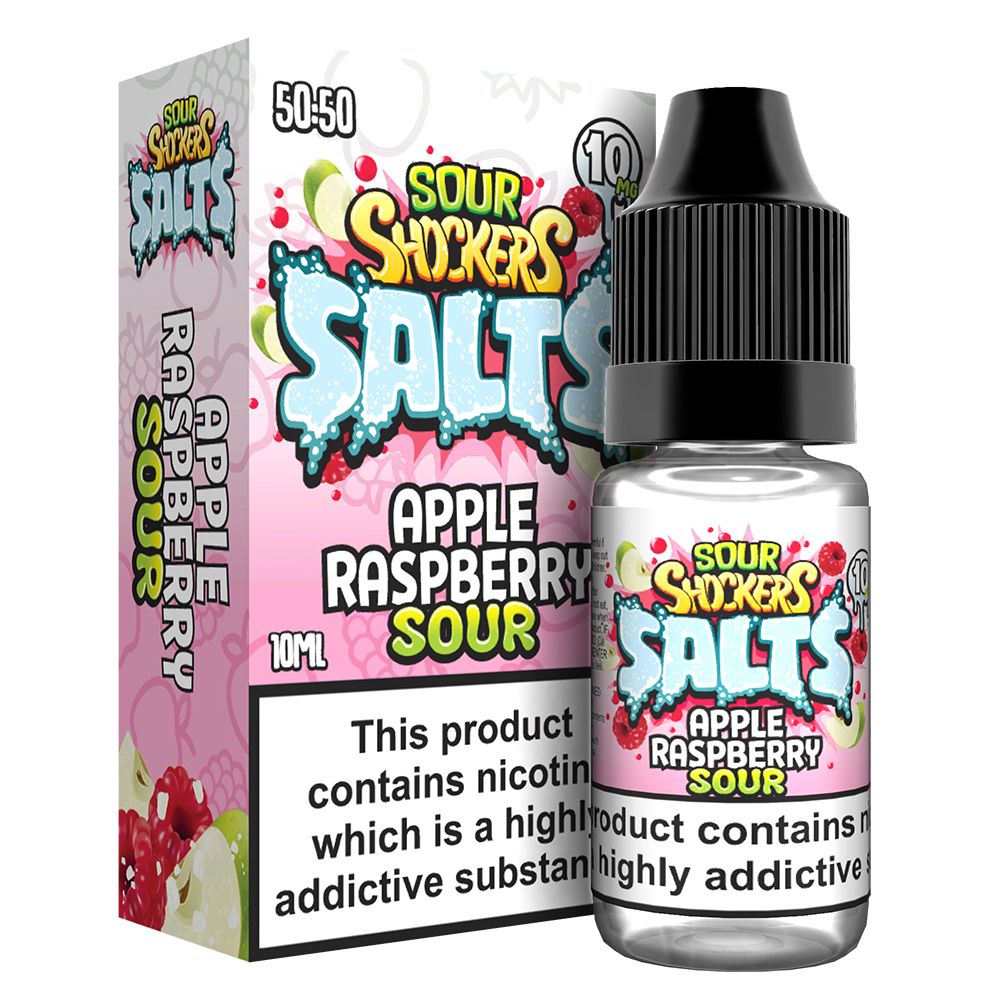 Sour shockers Nic Salt 10ml Pack of 5 - Best Vape Wholesale