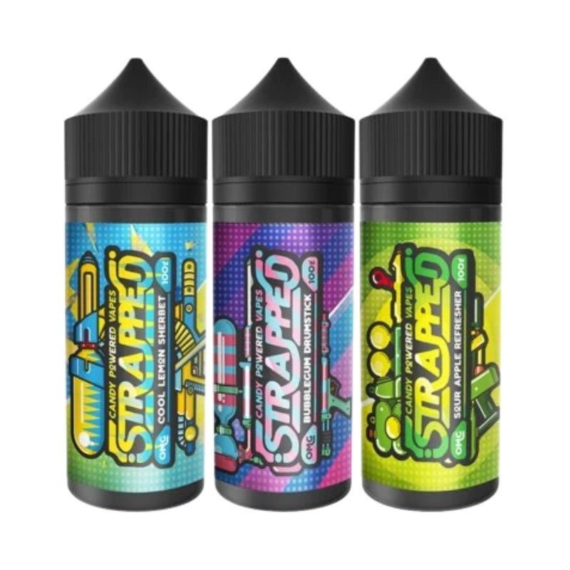 Strapped 100ML Shortfill - Best Vape Wholesale