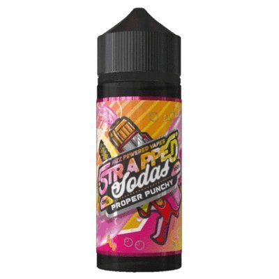 Strapped Sodas 100ML Shortfill - Best Vape Wholesale