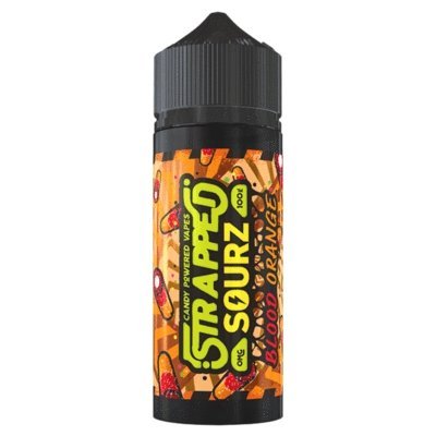 Strapped Sourz 100ML Shortfill - Best Vape Wholesale