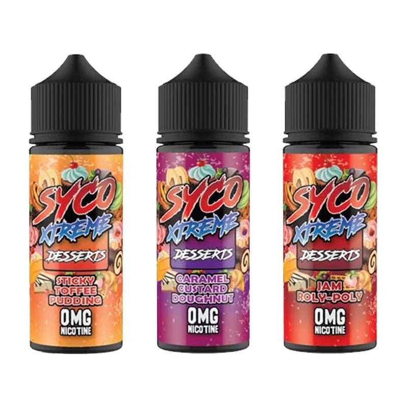 Syco Xtreme E-liquids 100ml Shortfill - Best Vape Wholesale