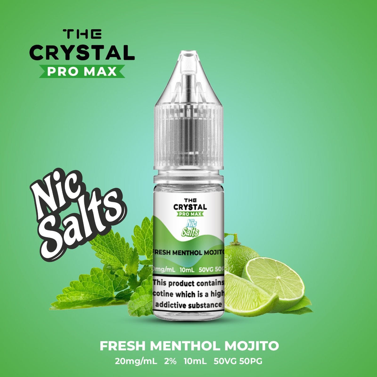 The Crystal Pro Max Hayati Nic Salts 10ml - Box of 10 - Best Vape Wholesale