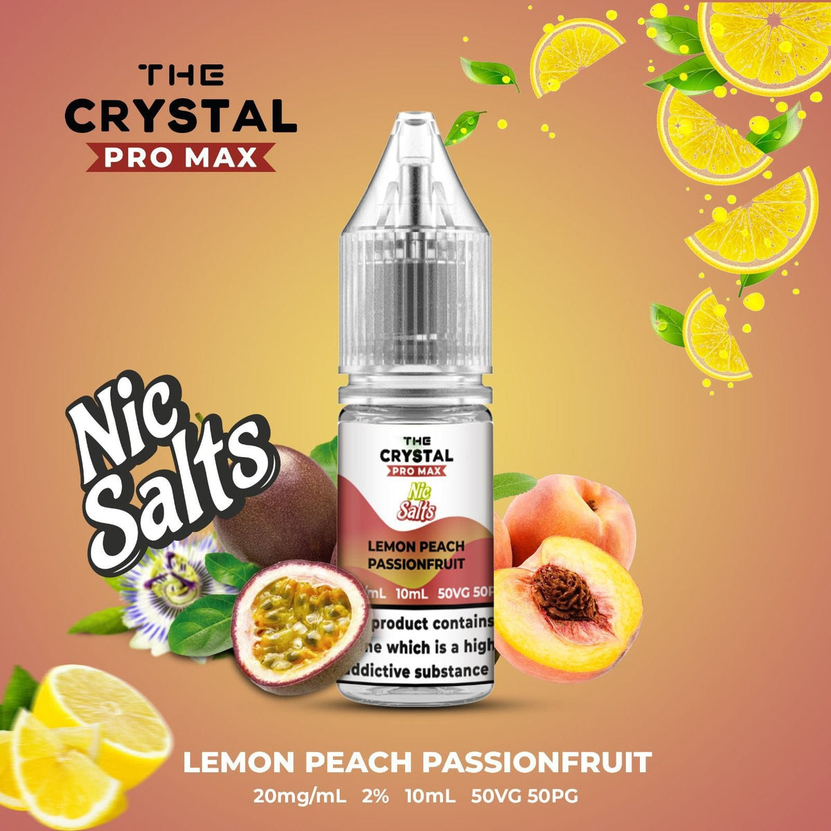 The Crystal Pro Max Hayati Nic Salts 10ml - Box of 10 - Best Vape Wholesale