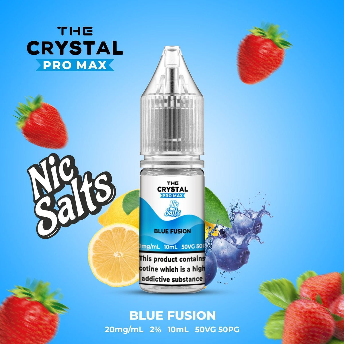 The Crystal Pro Max Hayati Nic Salts 10ml - Box of 10 - Best Vape Wholesale