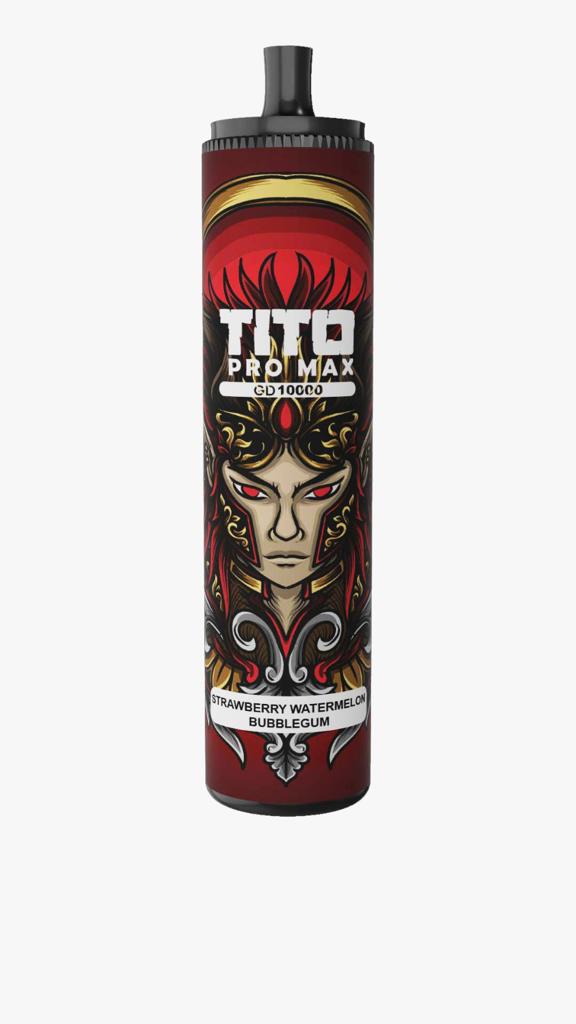 Tito Pro Max GD 10000 Disposable Vape Pod Box of 10 - Best Vape Wholesale