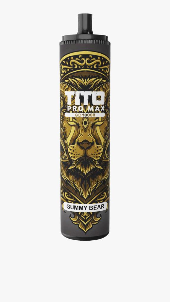 Tito Pro Max GD 10000 Disposable Vape Pod Box of 10 - Best Vape Wholesale