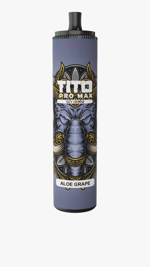 Tito Pro Max GD 10000 Disposable Vape Pod Box of 10 - Best Vape Wholesale