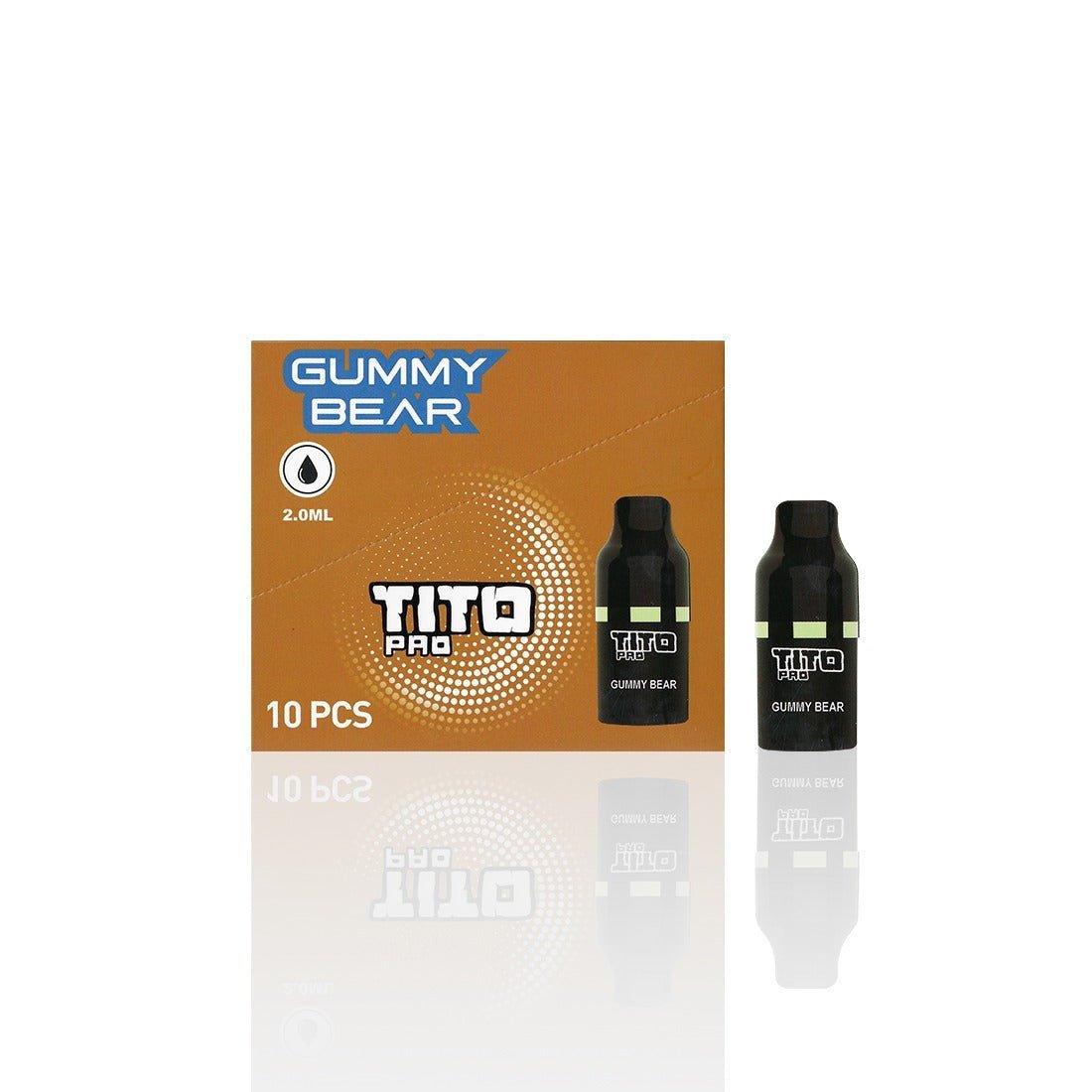 Tito Pro Replacement Disposable Vape Pods Box of 10 - Best Vape Wholesale