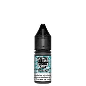 Ultimate E-Liquid Menthol 10ML Nic Salt (Pack of 10) - Best Vape Wholesale