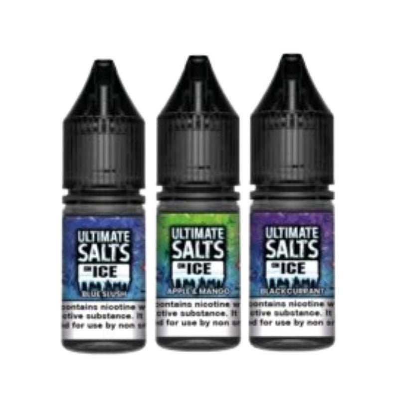 Ultimate Salts On Ice 10ML Nic Salt (Pack of 10) - Best Vape Wholesale