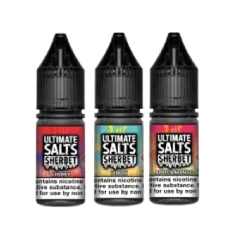 Ultimate Salts Sherbet 10ML Nic Salt (Pack of 10) - Best Vape Wholesale