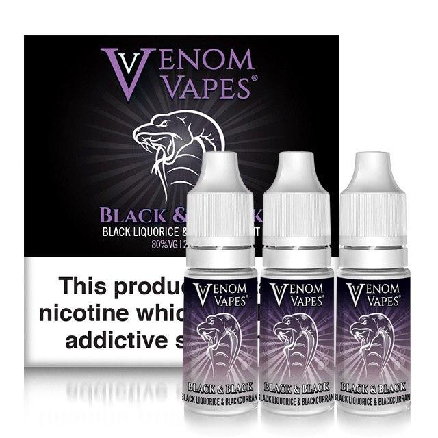 Venom Vapes 50/50 10ML Shortfill (Pack of 10) - Best Vape Wholesale