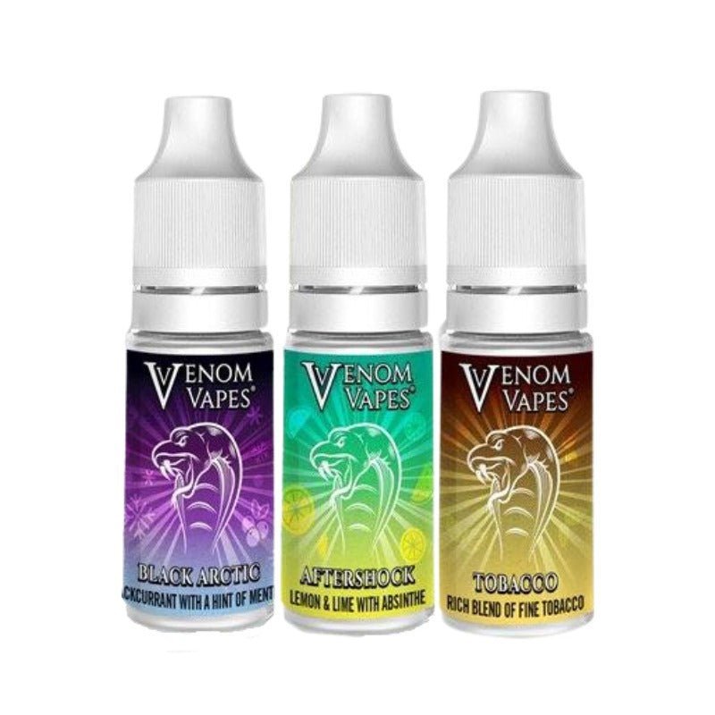 Venom Vapes 50/50 10ML Shortfill (Pack of 10) - Best Vape Wholesale